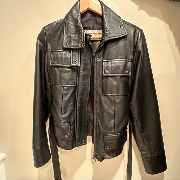 Vera Pelle Faux Leather Jacket - Picture 2 of 7